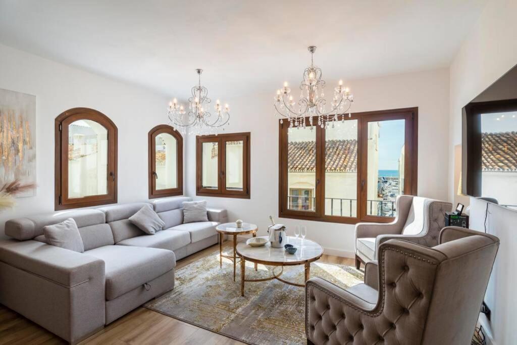 Puerto Banus Second Line, Luxury Apartement Marbella Exterior foto