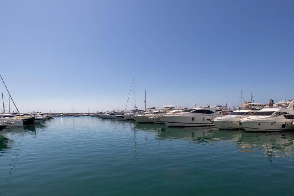 Puerto Banus Second Line, Luxury Apartement Marbella Exterior foto